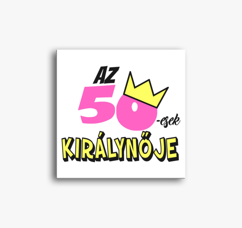 Az ötvenesek királynője vászonkép - válaszható korral