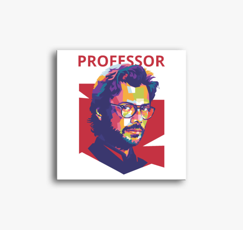 A nagy pénzrablás Professor 2 vászonkép