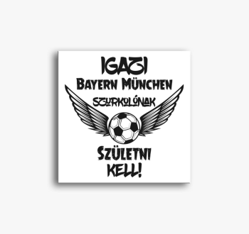 Bayern München szurkoló vászonkép