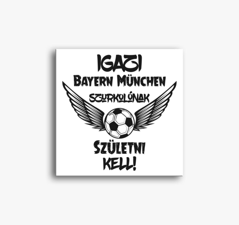 Bayern München szurkoló vászonkép