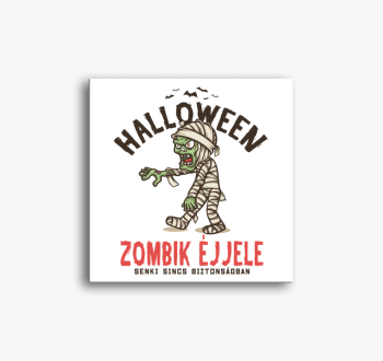 Zombik éjjele vászon