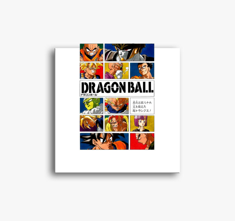 Dragonball montázs vászonkép