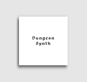 Dungeon Synth vászonkép