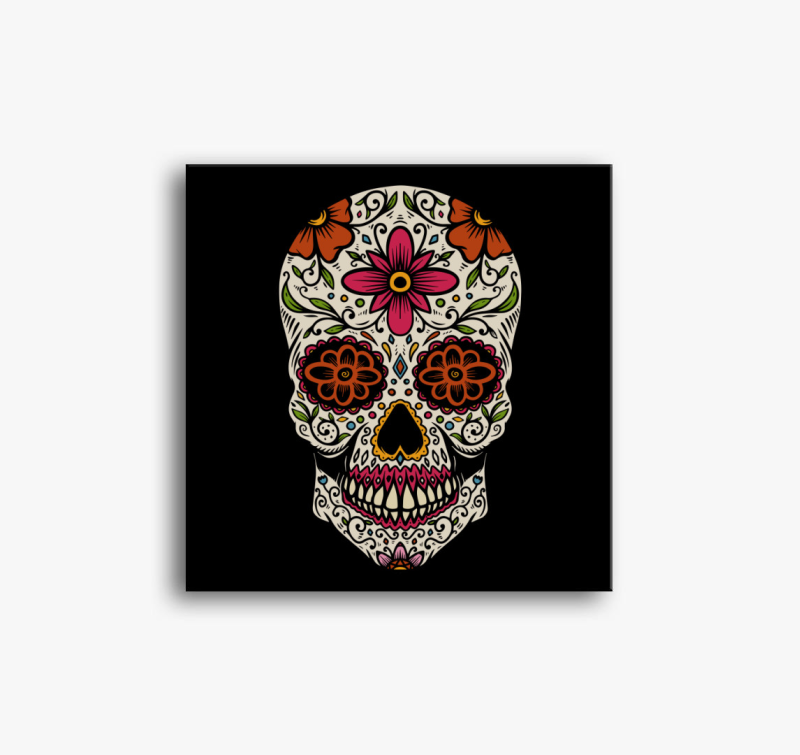 Halloween Calavera koponya vászonkép