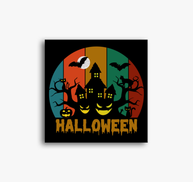 Halloweeni éjszaka vászonkép