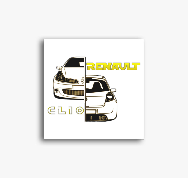 Renault Clio vászonkép