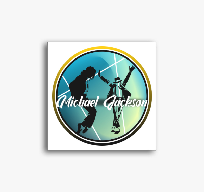 Jackson mintás vászonkép