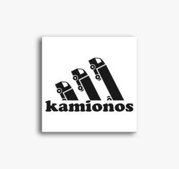 Kamionos vászonkép