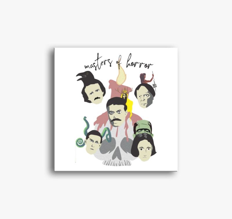 Masters of horror vászonkép