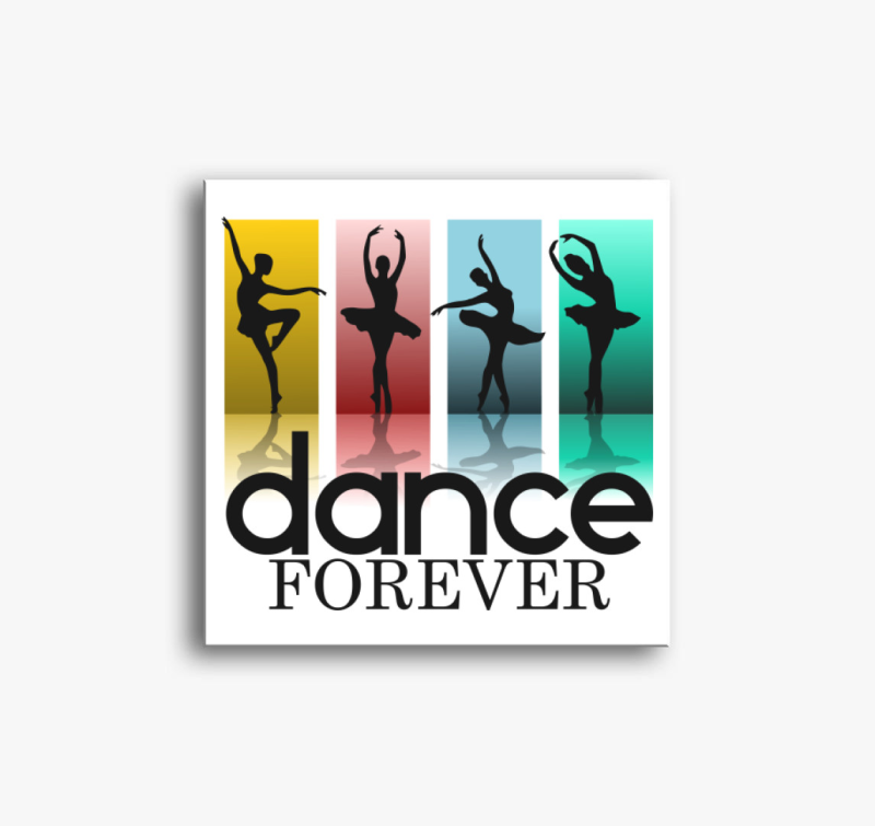 Táncos balett vászonkép