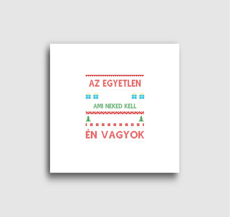 Az egyetlen ajándék vászonkép