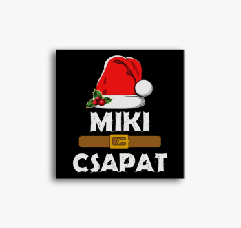 Mikulás csapat vászo