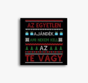 Te kellesz karácsony...