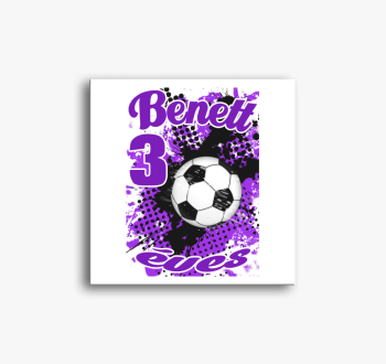 Focilabda lila fehér...