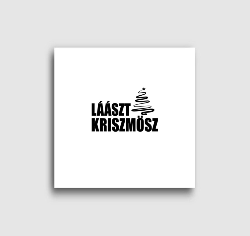 Lászt kriszmösz vászonkép