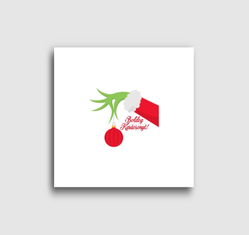 Boldog karácsonyt Grinch vászonkép