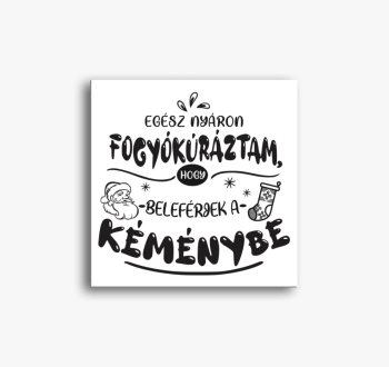 Egész nyáron fogyókú...