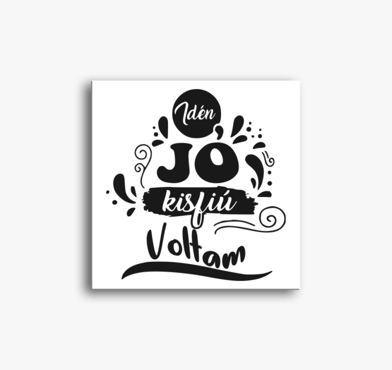 Idén jó kisfiú voltam vászonkép