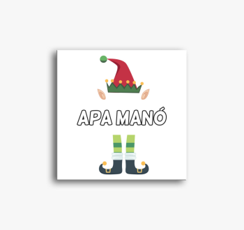 Apa manó vászonkép