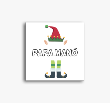 Papa manó vászonkép