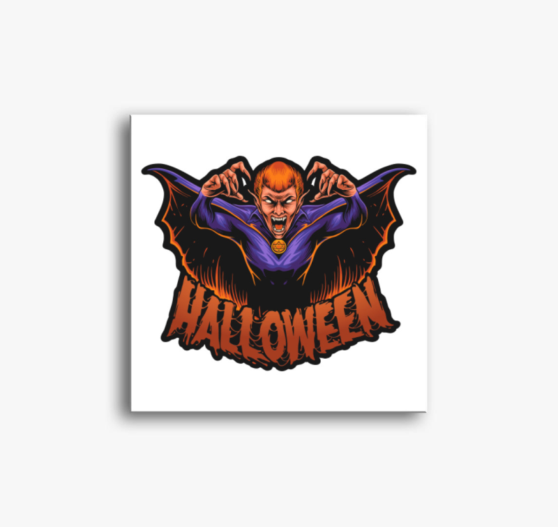 Halloween-i vámpíros vászonkép