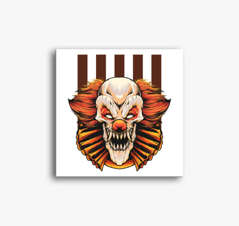 Bohóc démon vászonkép