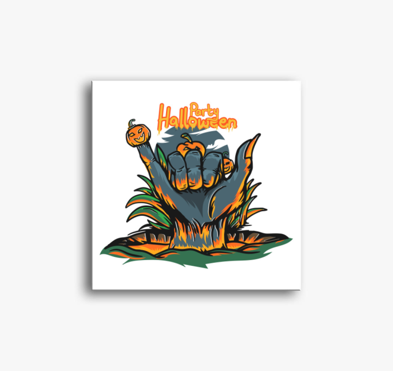 Légy laza! Halloween party vászonkép