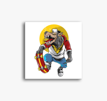 Gördeszkás farkasemb...