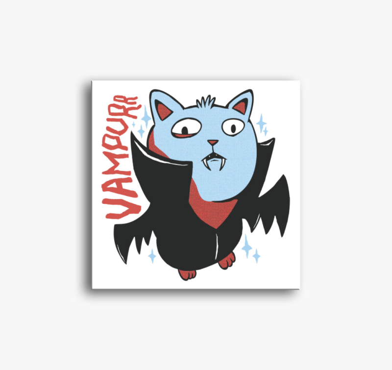 Vampurr vászonkép
