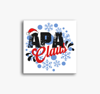 Apa Claus vászonkép