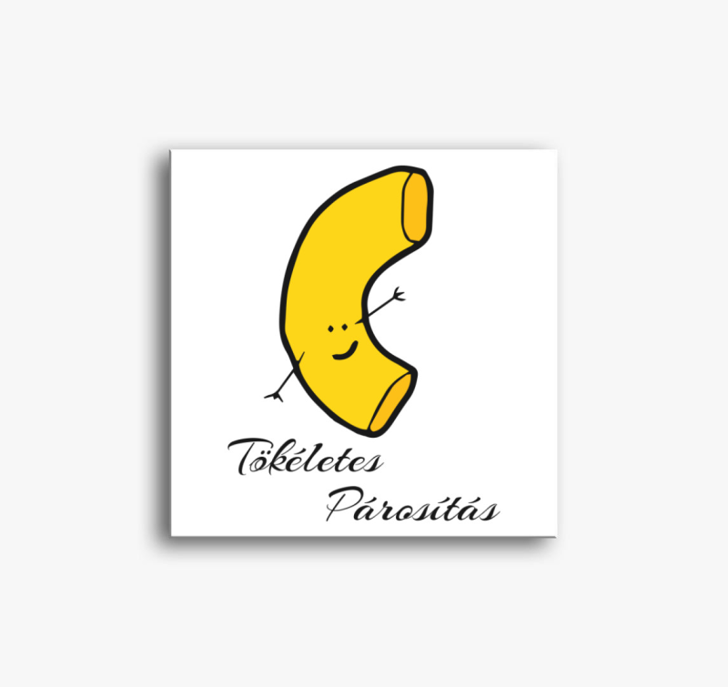 Tökéletes Párosítás - Tészta vászonkép 