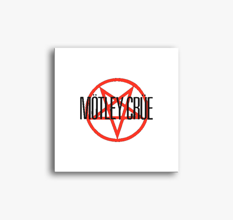 Mötley Crüe logó  vászonkép