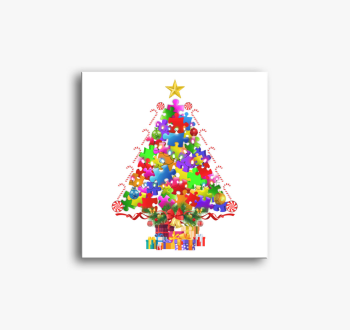 Puzzle karácsonyfa v...