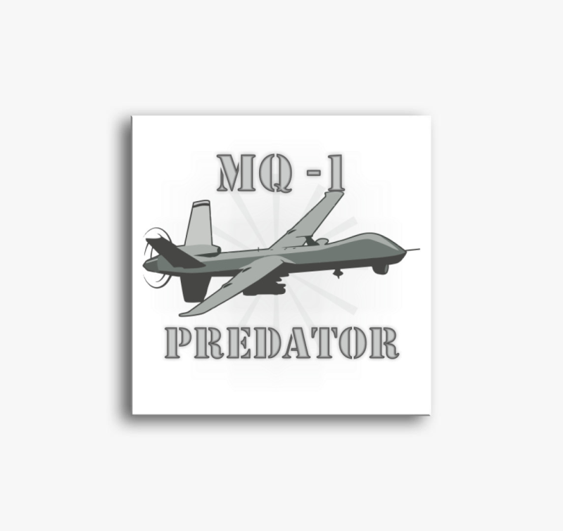 Prédátor harcidrón vászonkép