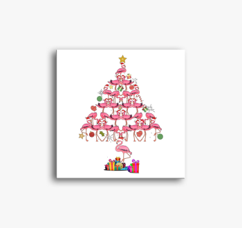 Flamingós karácsonyf...