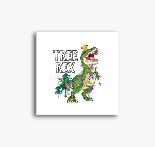 Tree Rex karácsonyi vászonkép...
