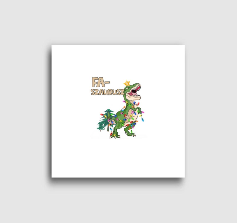 Fa-szaurusz vászonkép