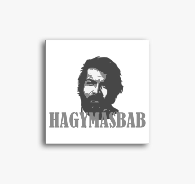 Bud Spencer hagymásbabos vászonkép