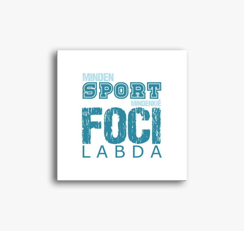 Minden sport focis vászonkép