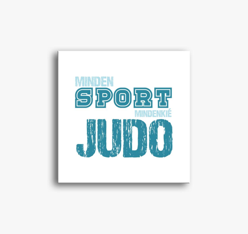 Minden sport judo vászonkép