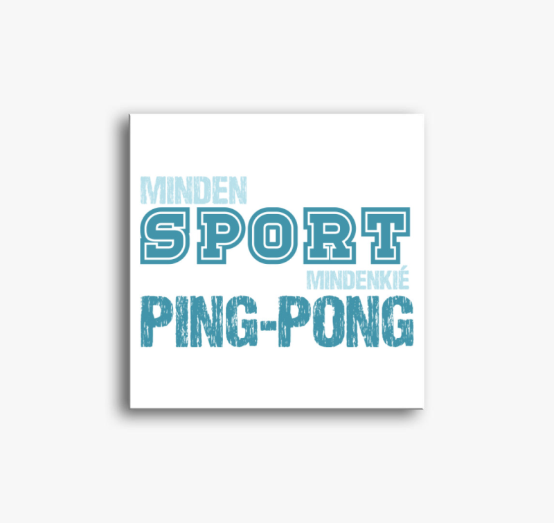 Minden sport pingpong vászonkép