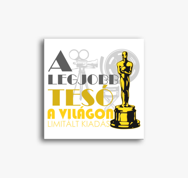 Oscar díjas tesó vászonkép