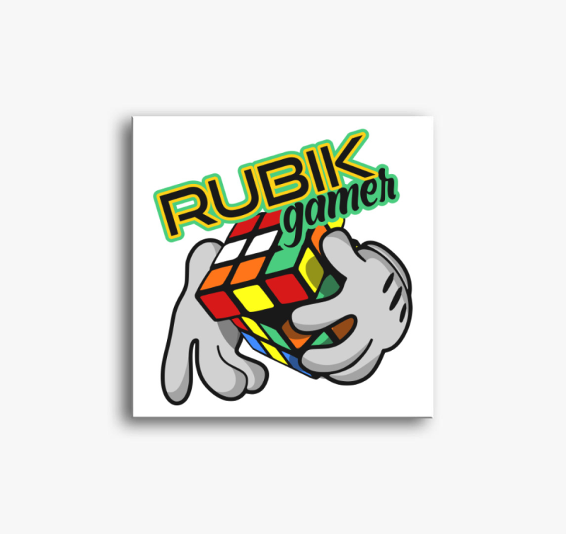 Comic rubik vászonkép