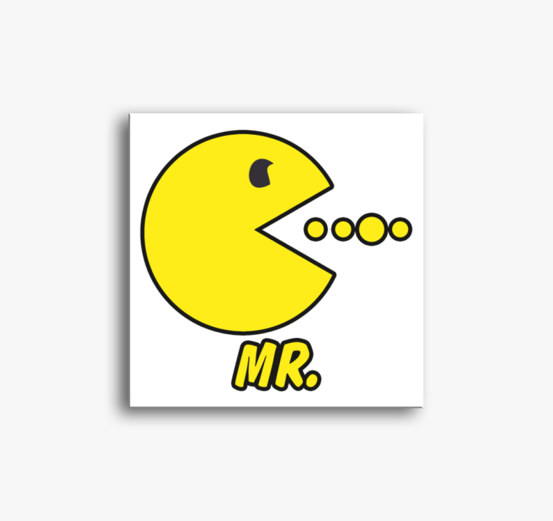 Mr. Pac Man páros vászonkép