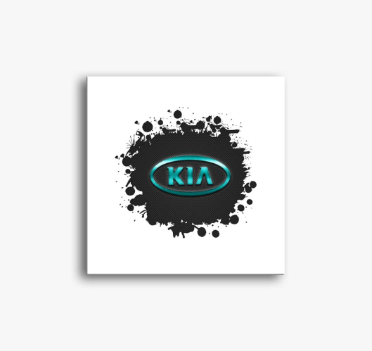 Kia mintájú vászonkép