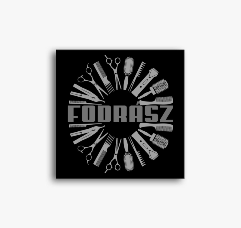 Fodrászoknak vászonkép