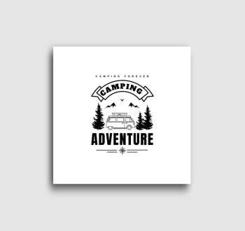 Campervan camping adventure vászonkép