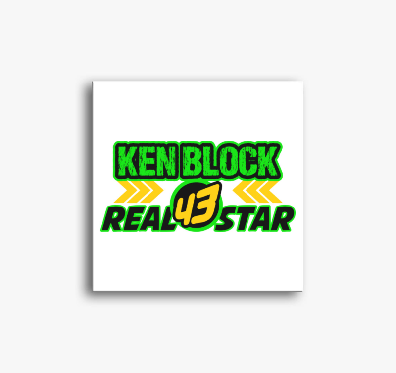 Ken Block real star vászonkép