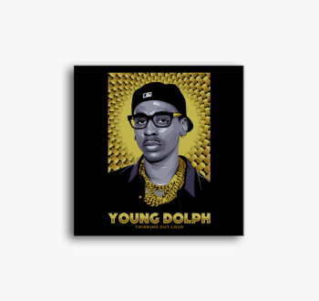 Young Dolph vászonkép
