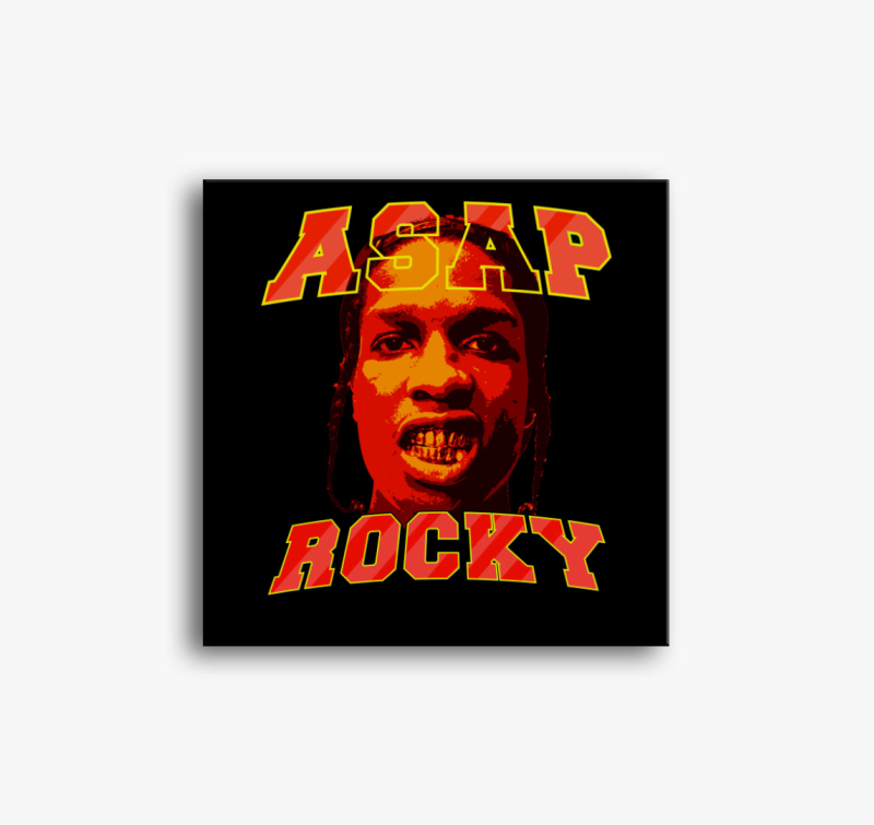 ASAP Rocky portré vászonkép